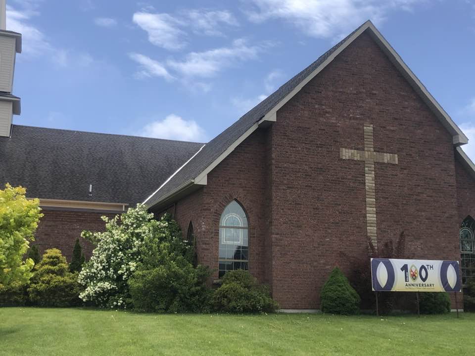 South Cayuga Baptist Church congregation gathering